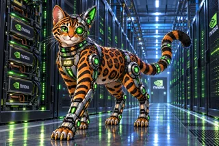 AGI AI NVDA NVIDIA meme: The server aisle