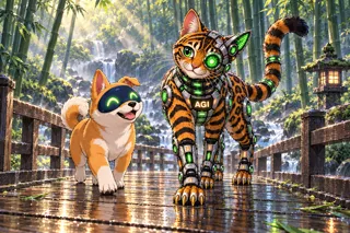 AGI AI NVDA NVIDIA meme: The waterfall run