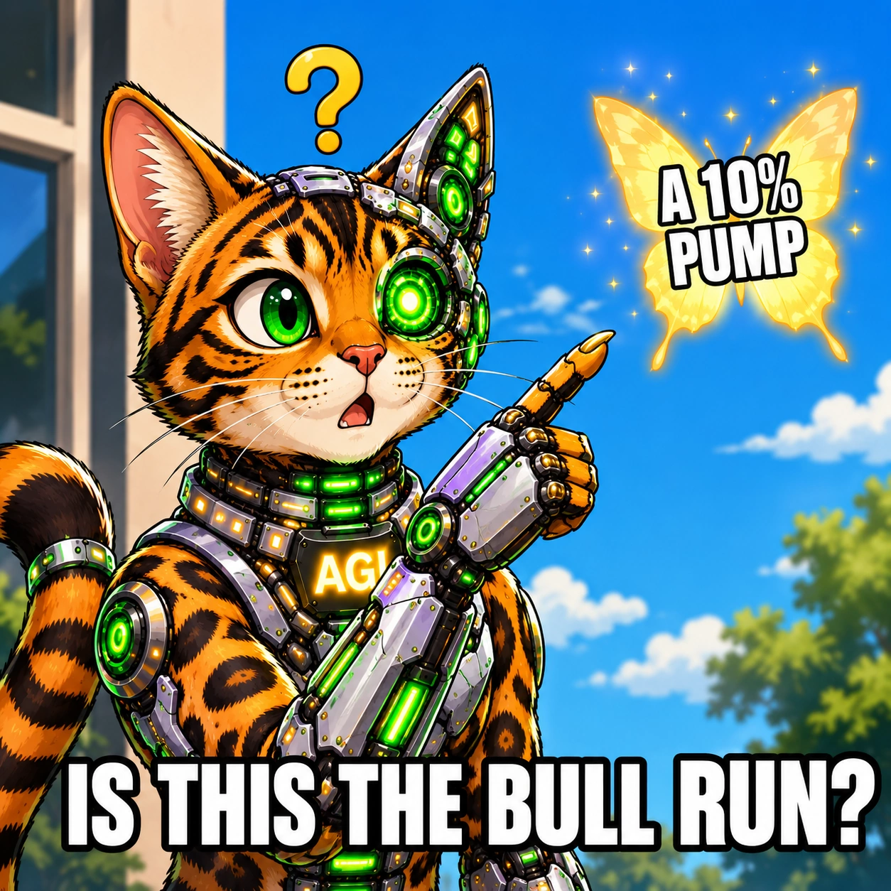 AGI AI NVDA NVIDIA meme: Is this the bull run? (a 10% pump)
