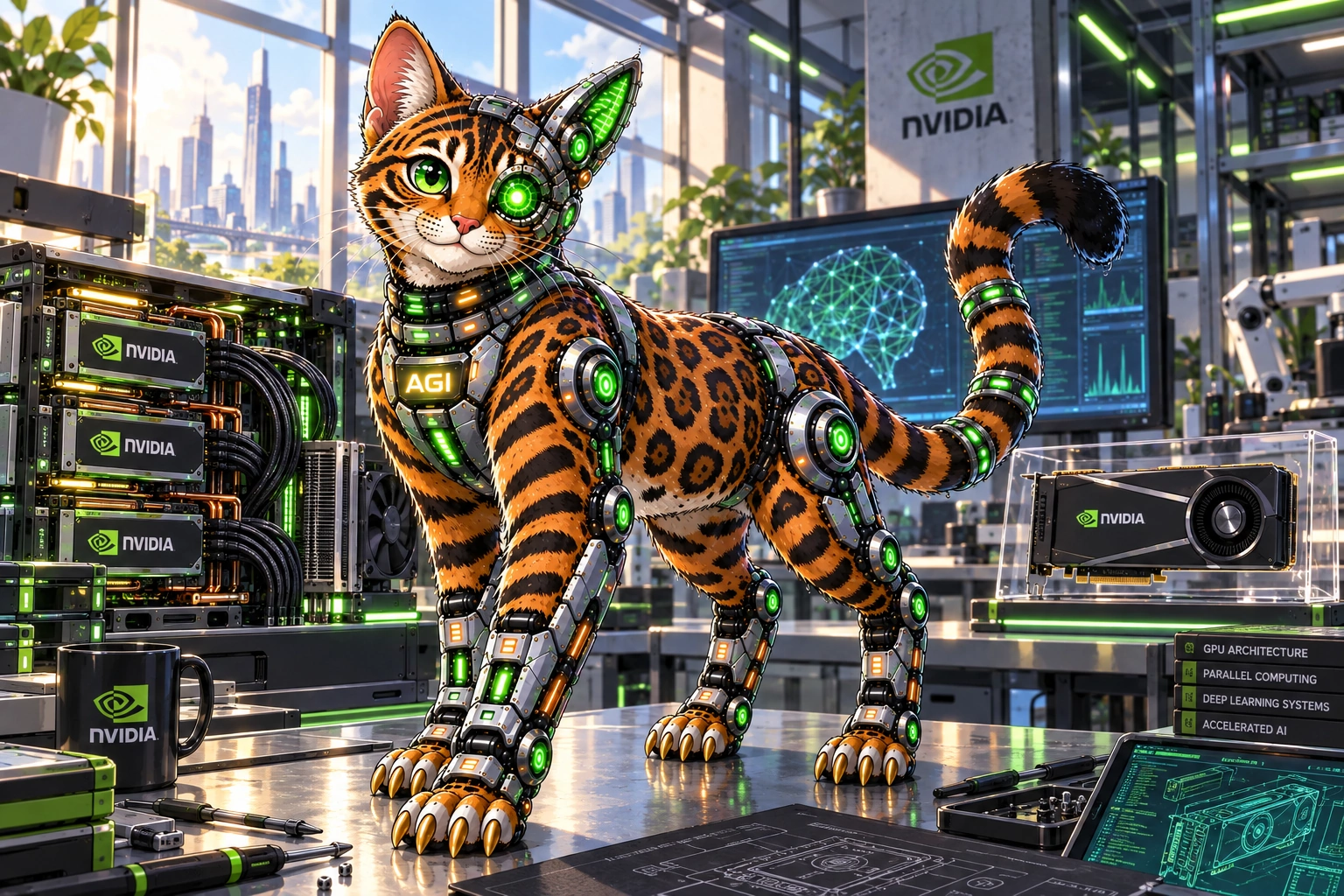 AGI AI NVDA NVIDIA meme: The rig