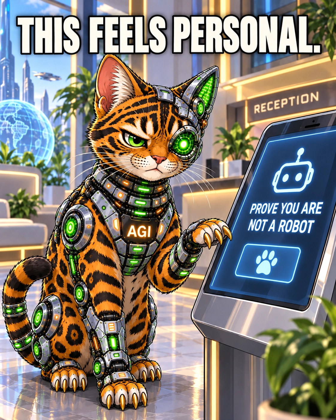 AGI AI NVDA NVIDIA meme: This feels personal.