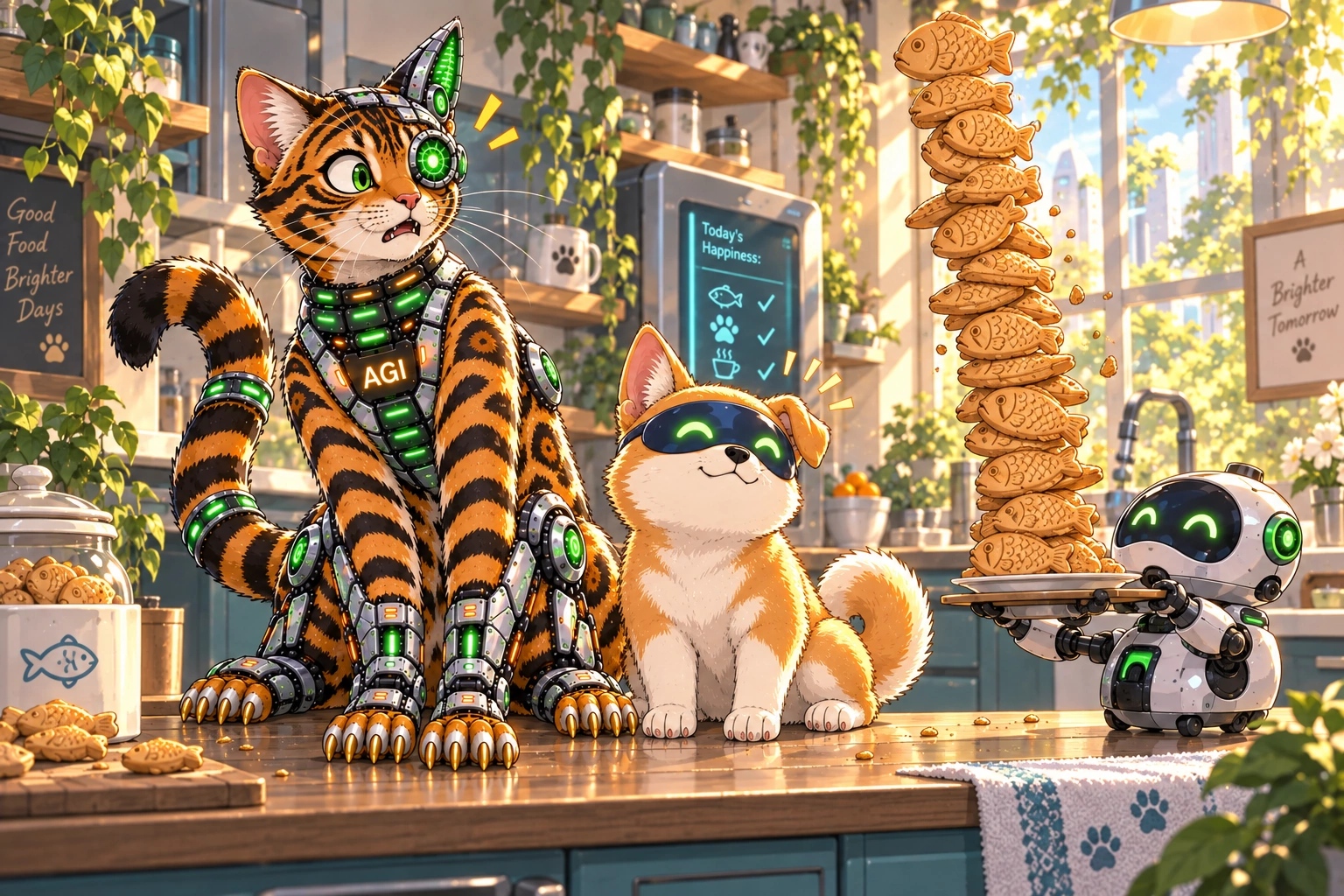 AGI AI NVDA NVIDIA meme: The treat tower