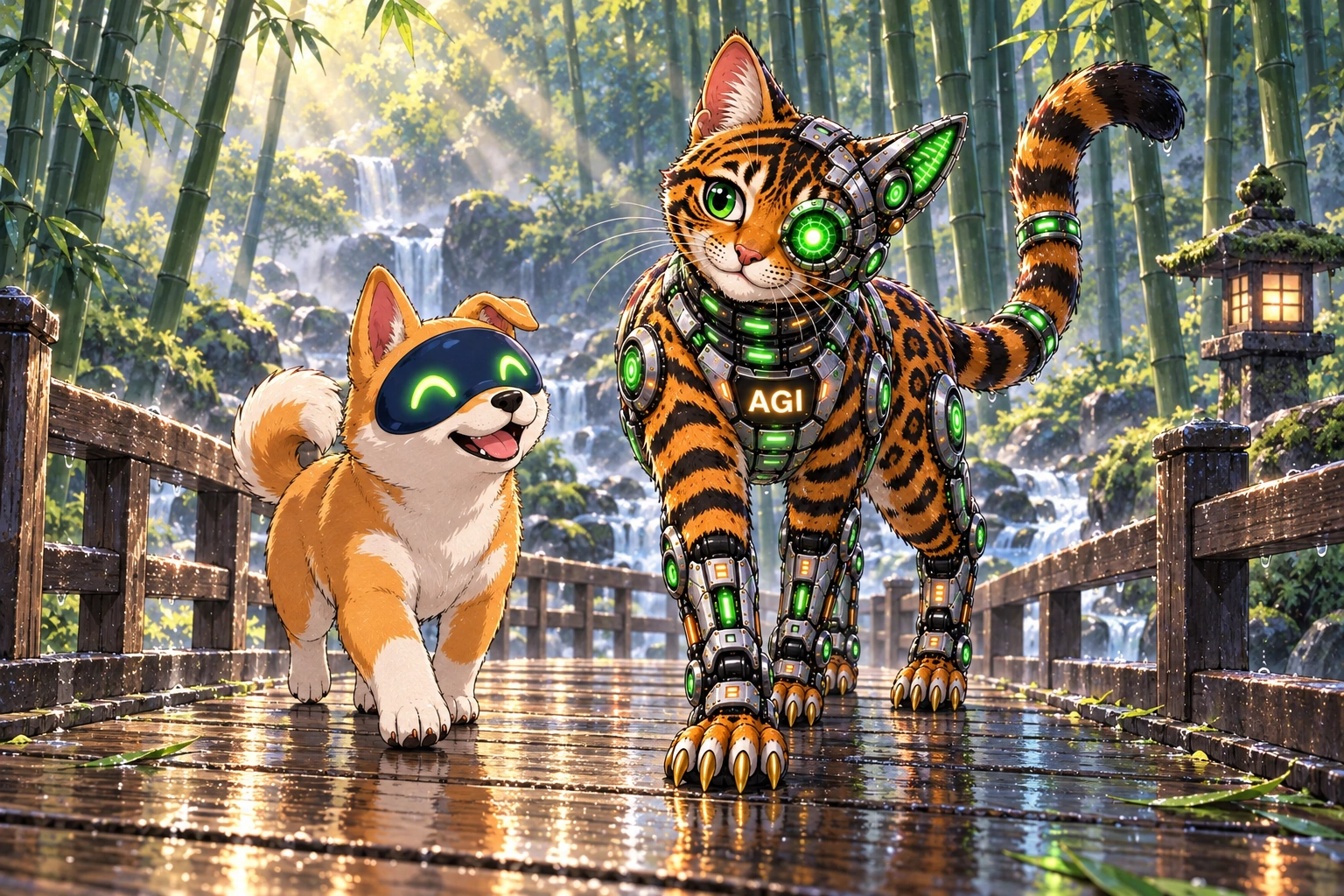 AGI AI NVDA NVIDIA meme: The waterfall run